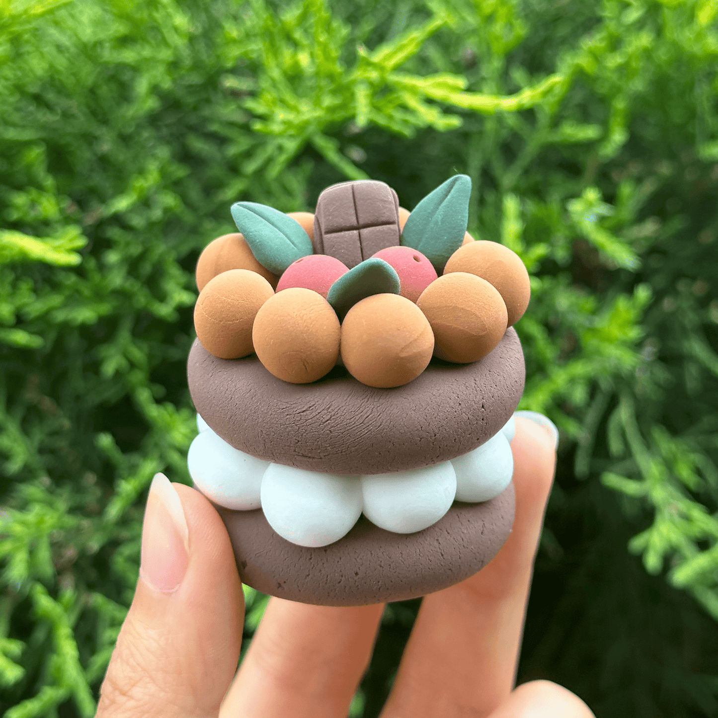 Chocolate Cake Clay Crafting Kit