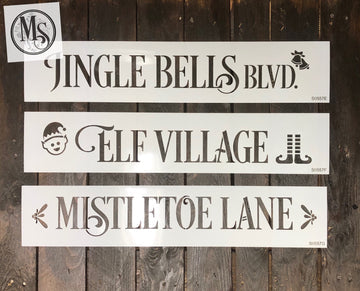 Christmas Direction Signs