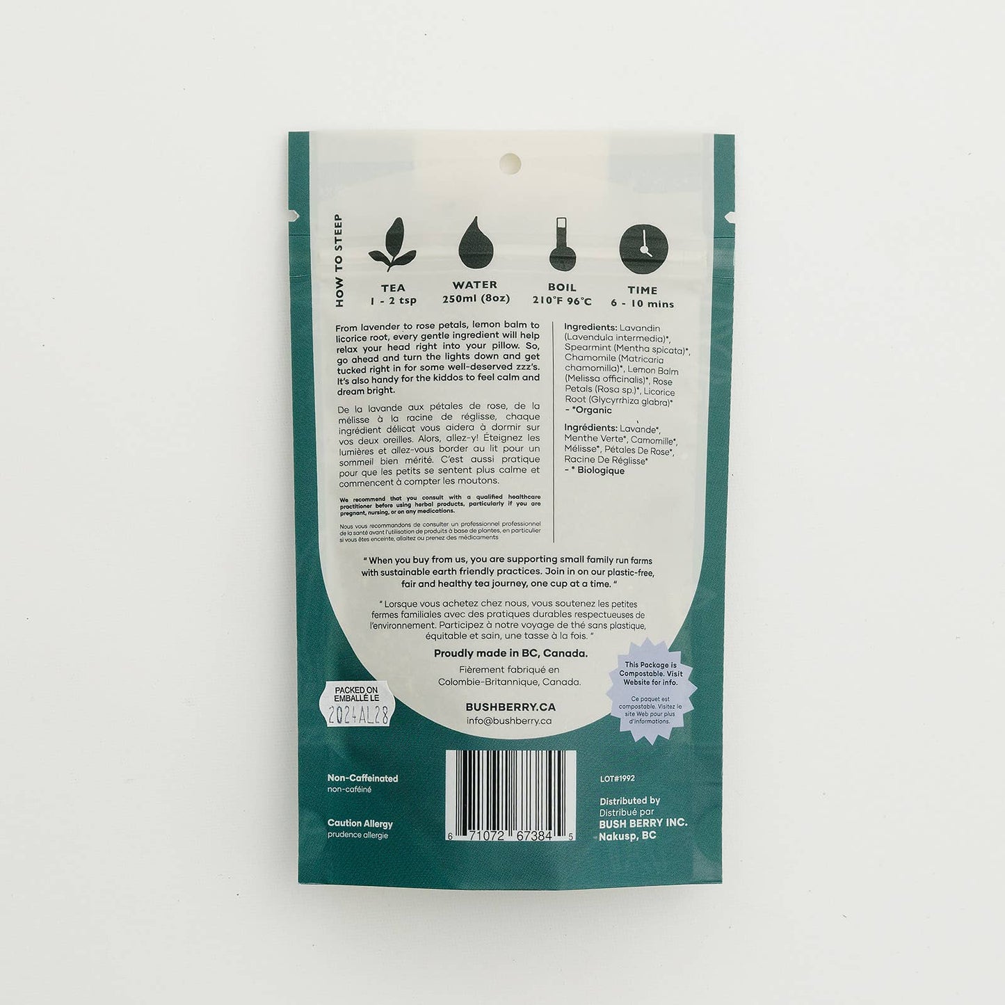 Organic Sweet Dreams Loose Leaf Tea