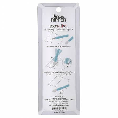 The Gypsy Quilter Seam Fix, Seam Ripper
