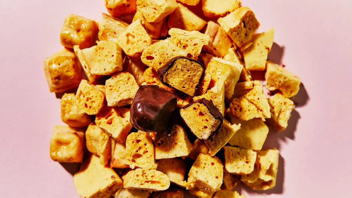 Milk Chocolate Honeycomb Dips