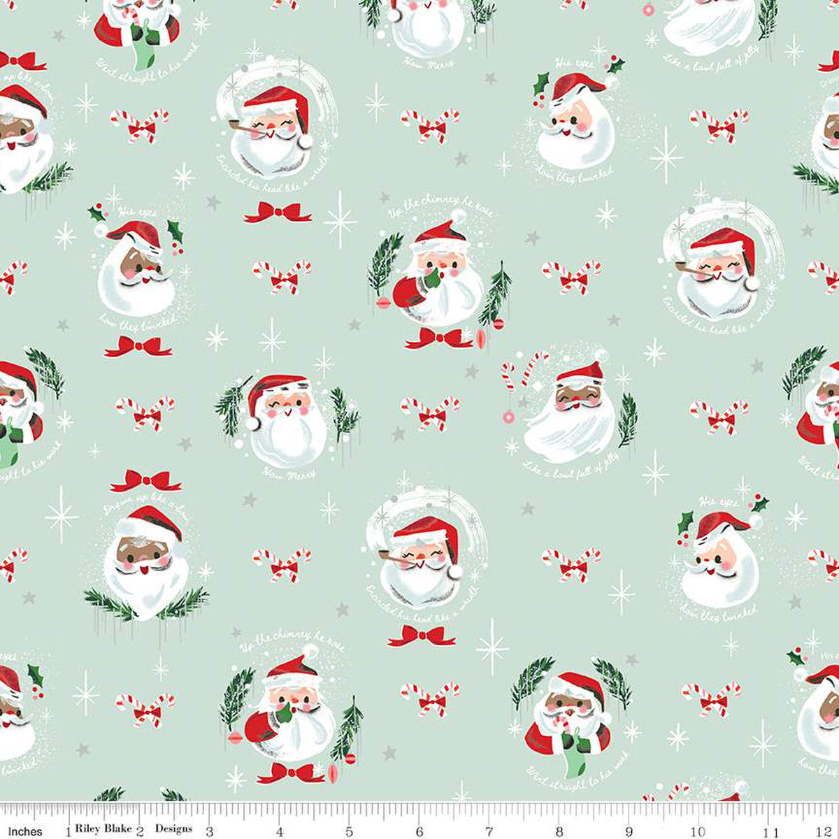 T'was - Jolly Old Elf - Light Mint
