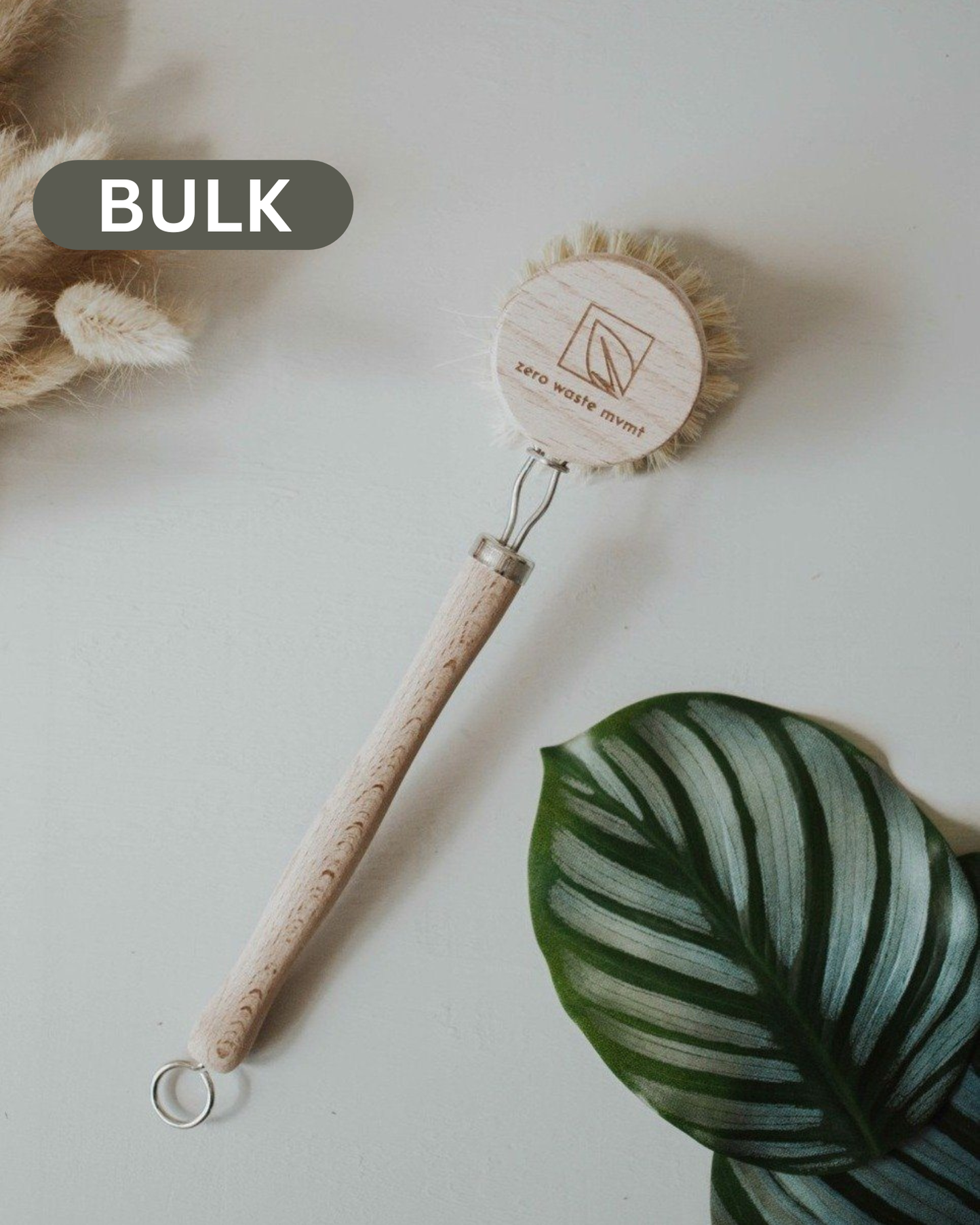 Wooden Dish Brush with Replaceable Head