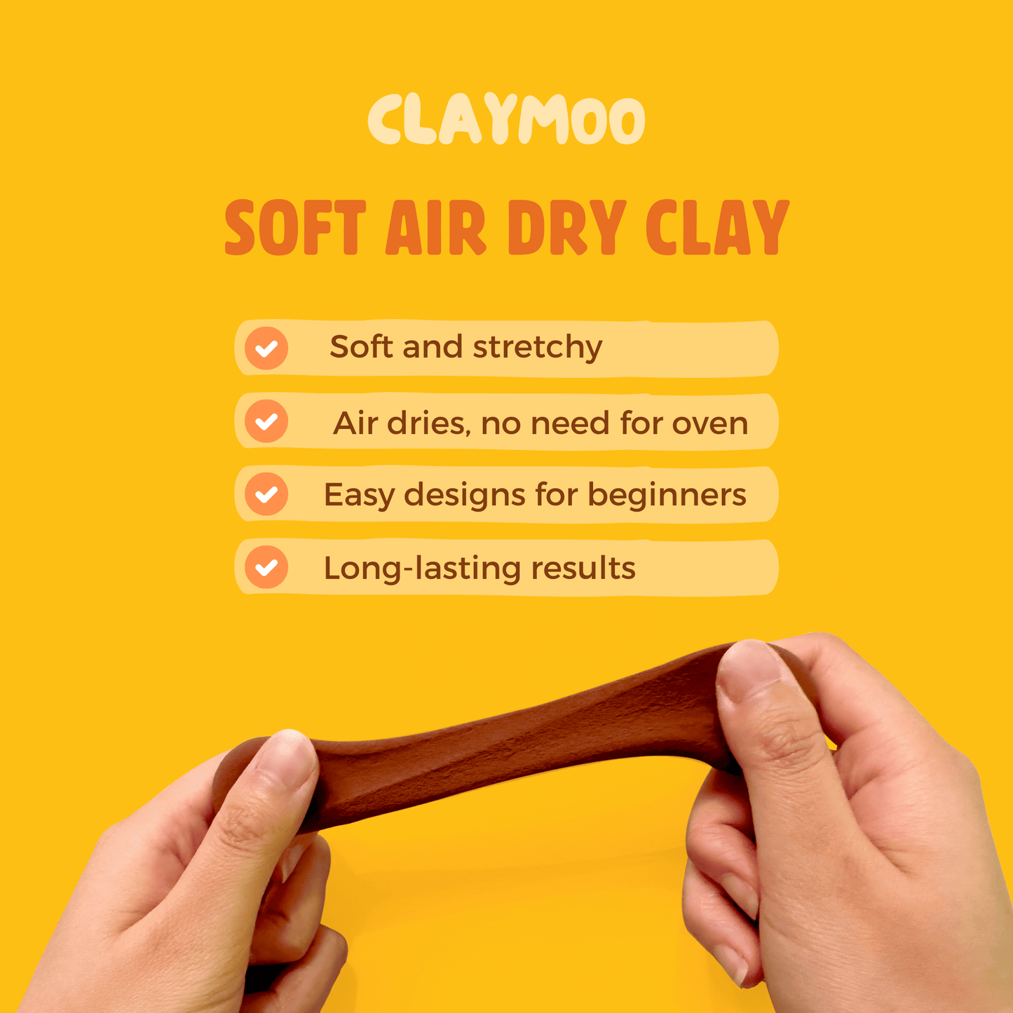 Chocolate Cake Clay Crafting Kit