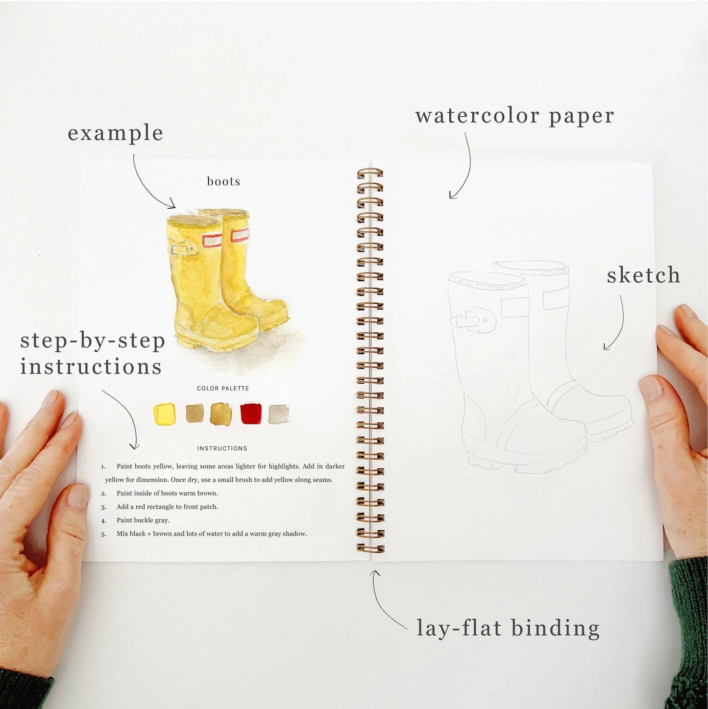 Garden Watercolour Workbook