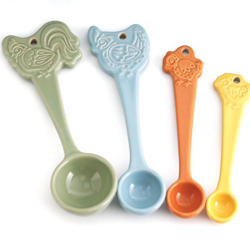 Mason Cash - Home to Roost - Measuring Spoons (set of 4)
