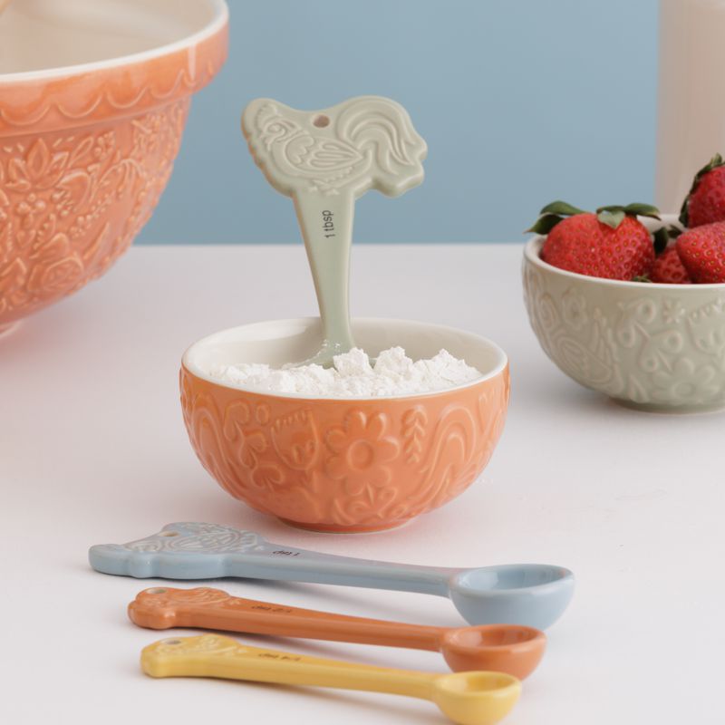 Mason Cash - Home to Roost - Measuring Spoons (set of 4)