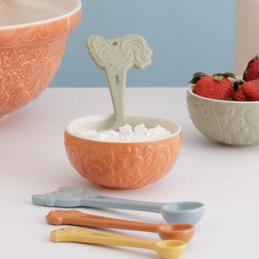 Mason Cash - Home to Roost - Measuring Spoons (set of 4)