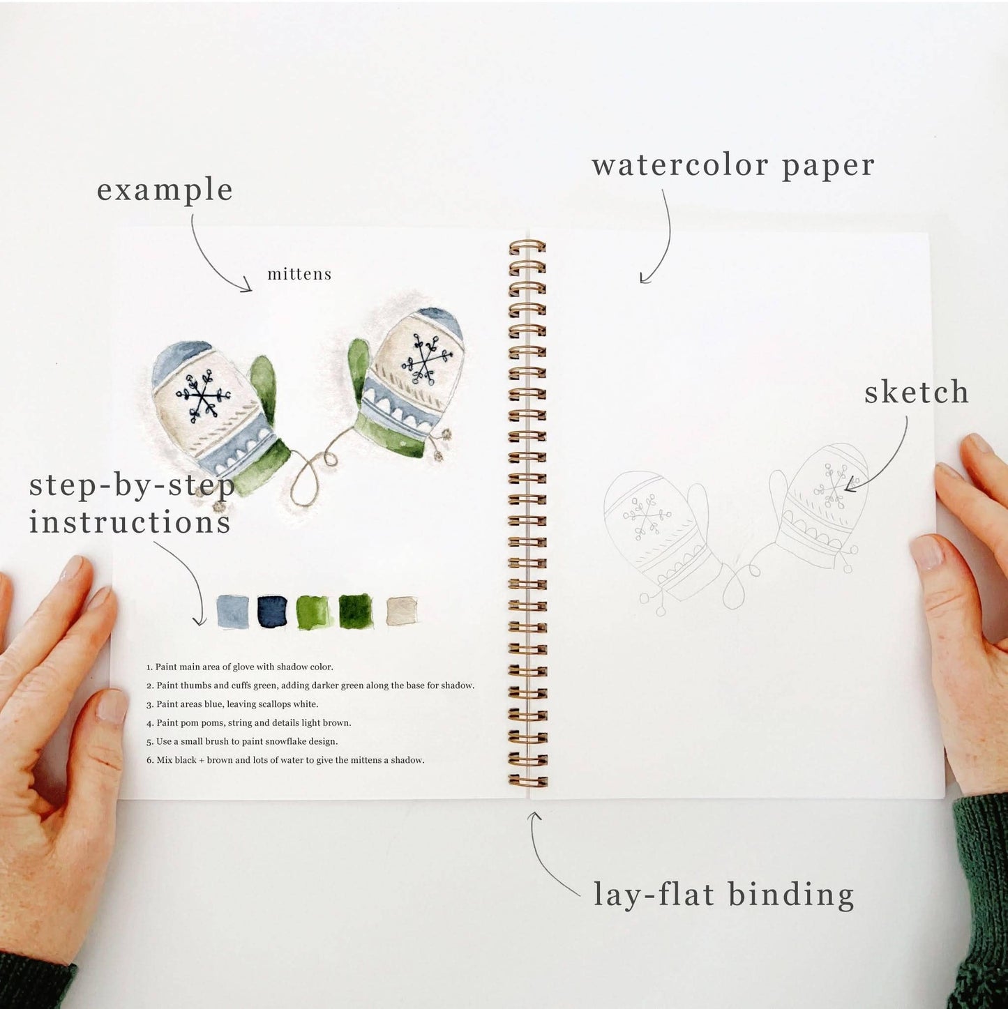 Winter Watercolour Workbook