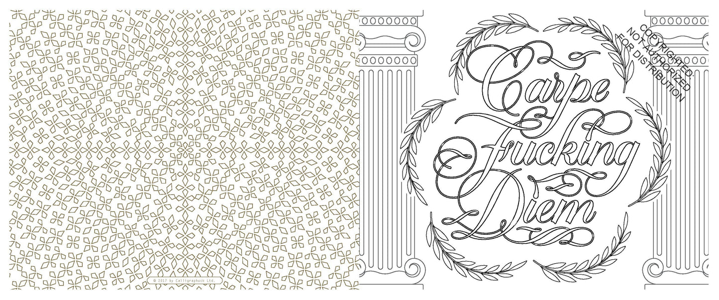 Fucking Awesome Coloring Book