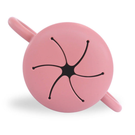 Silicone Snack Cup: Dusty Rose