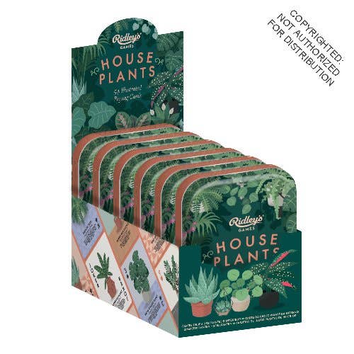 House Plants Playing Cards