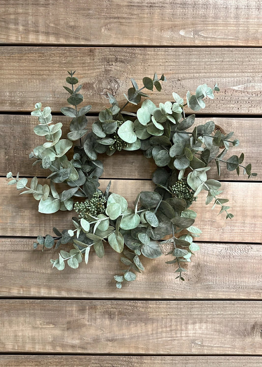 Seeded Eucalyptus Wreath