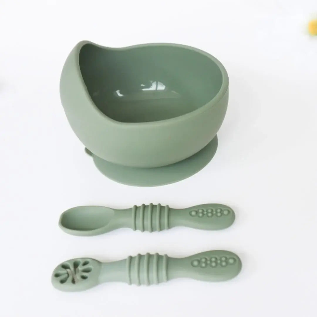 Infant Training Spoons: Sage