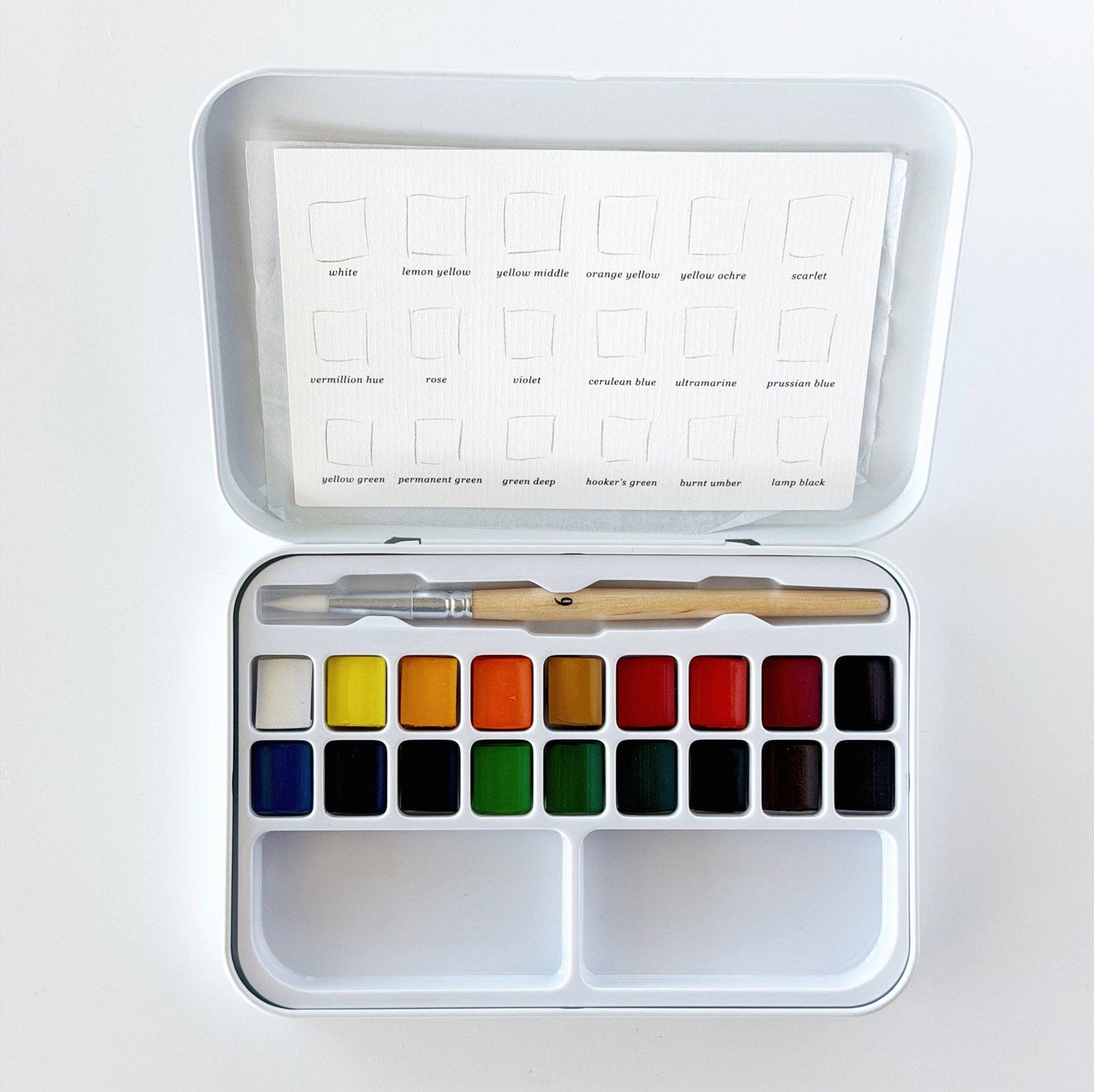 Watercolour Paint Set- 18 Colours with brush