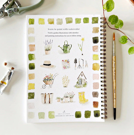 Garden Watercolour Workbook