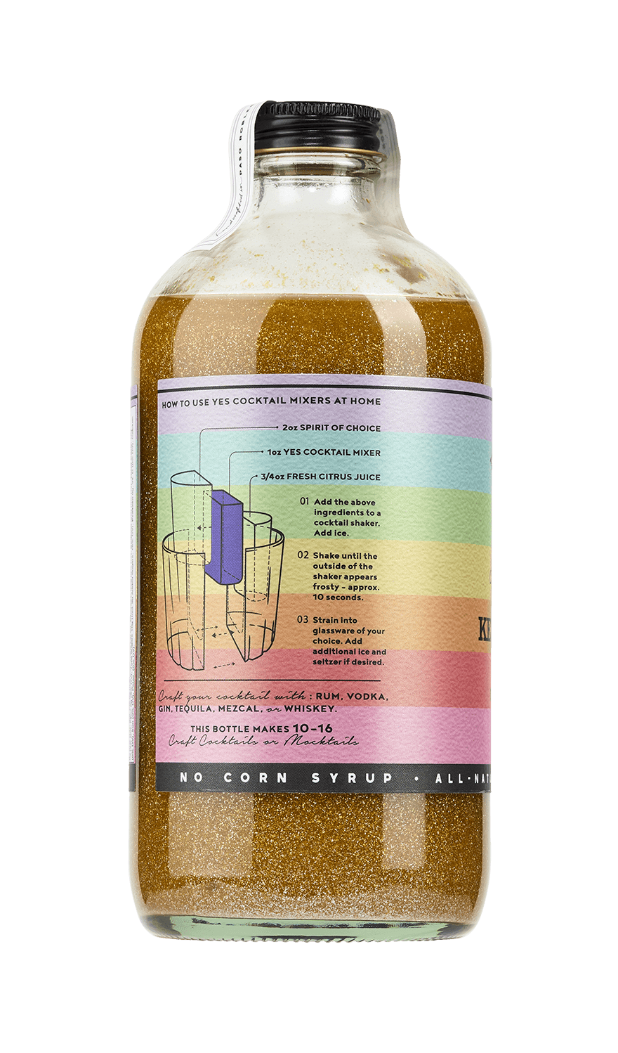 GLITTER Key Lime Sour Cocktail Mixer