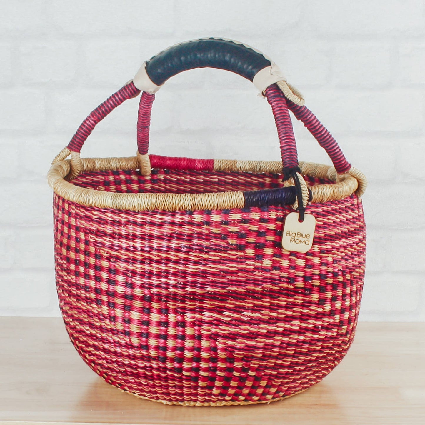 Round Basket Large - Traditional Palette