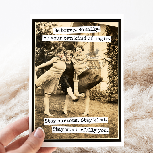 Stay Wonderfully You | Friendship Card