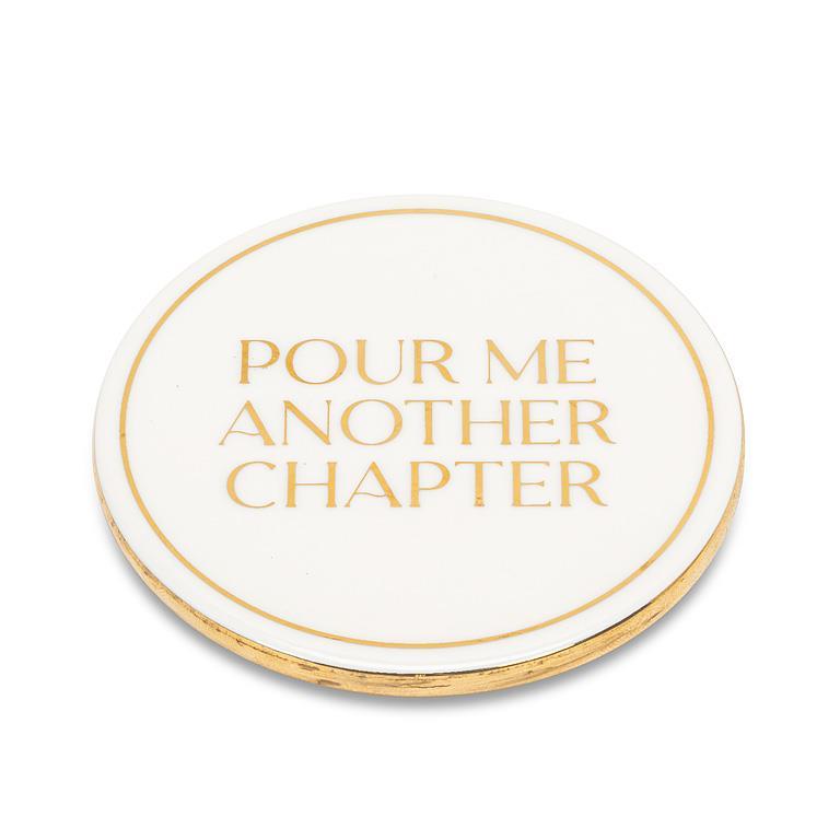 Pour Me Another Chapter - Coaster