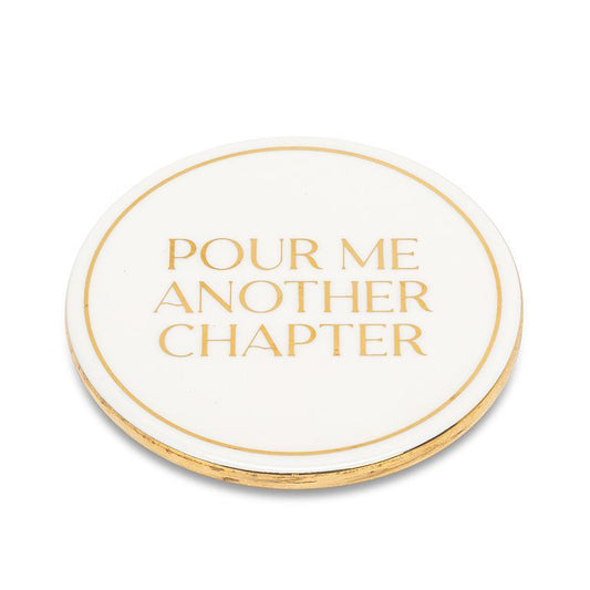 Pour Me Another Chapter - Coaster