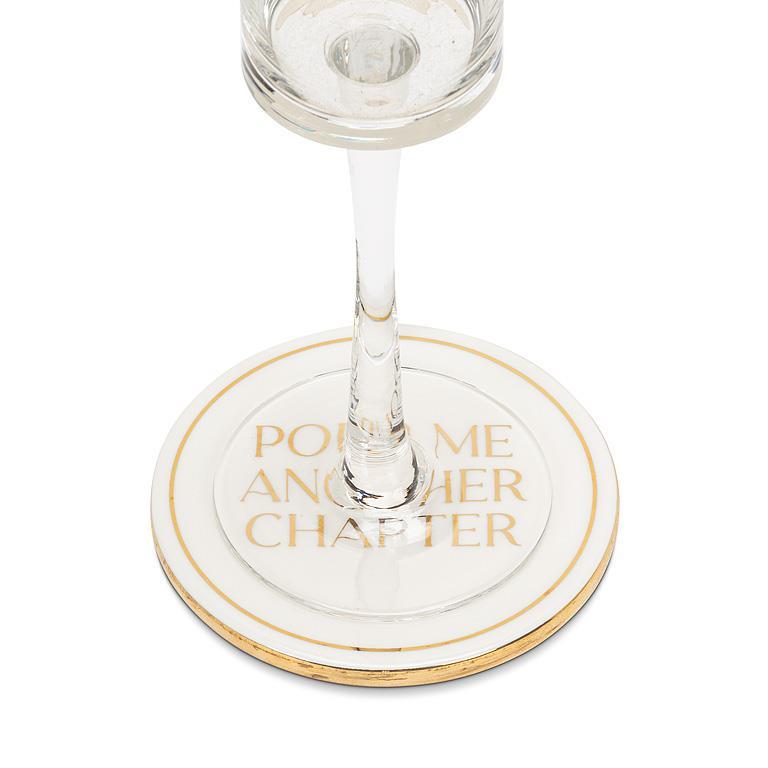 Pour Me Another Chapter - Coaster