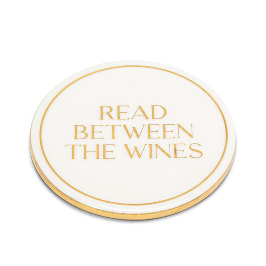 Read Between the Wines - Coaster