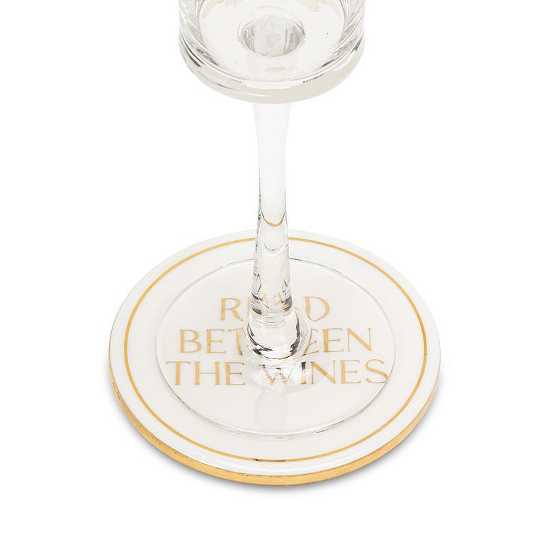 Read Between the Wines - Coaster
