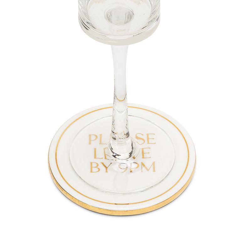 Please Leave by 9pm - Coaster