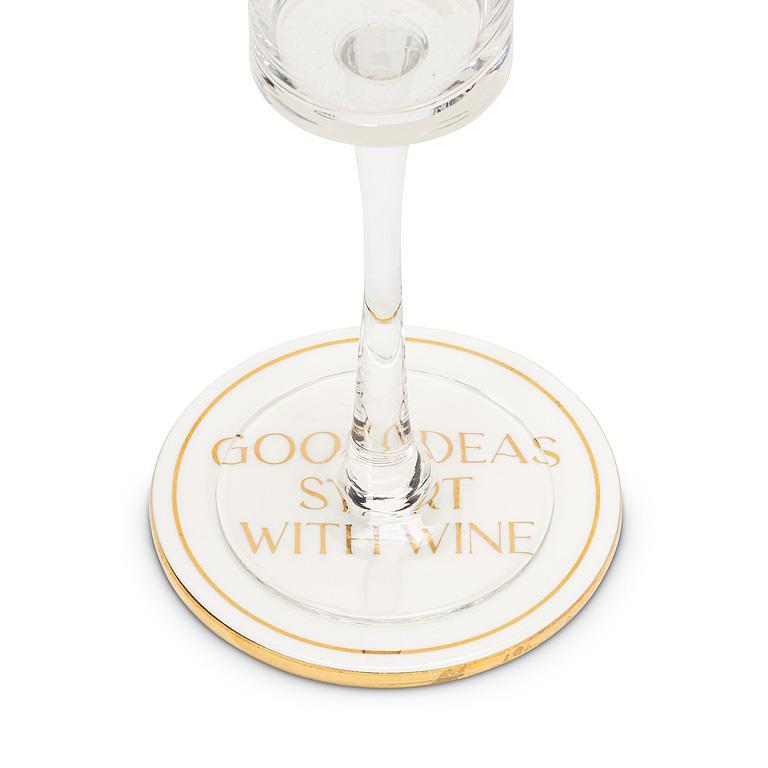 Good Ideas Start with Wine - Coaster