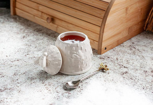 Beehive Covered Pot