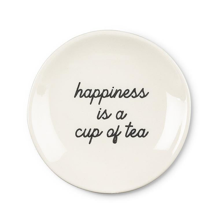 Happiness Tea Plate