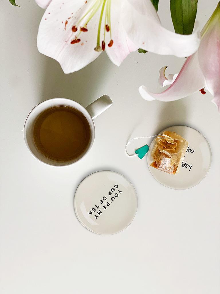 Happiness Tea Plate