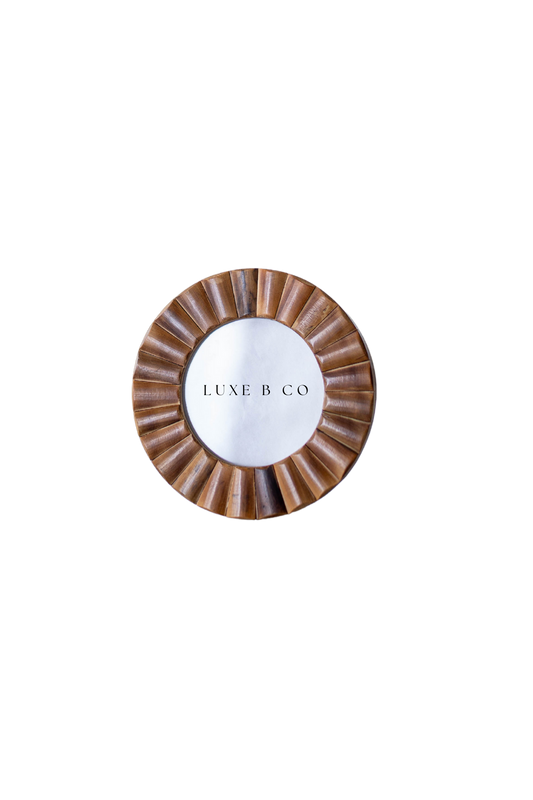 Cane Disc Photo Frame