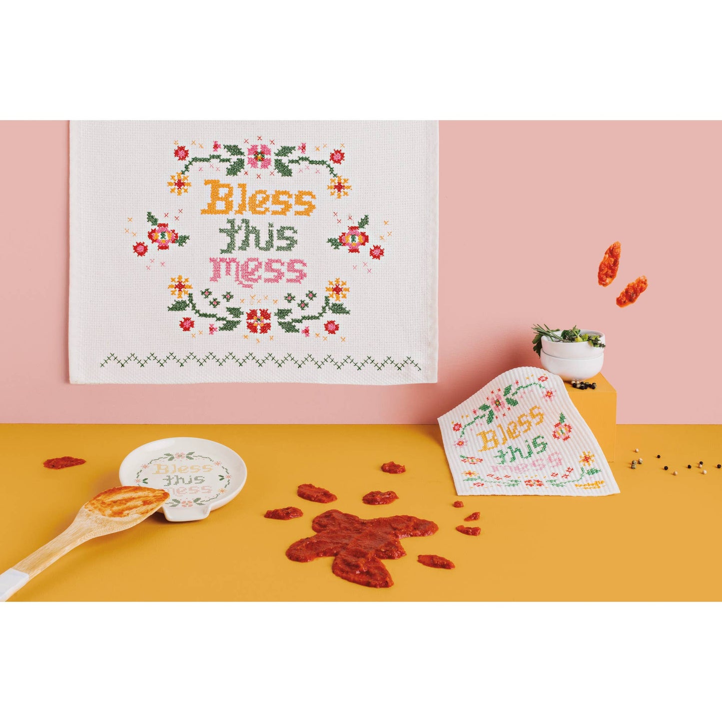 Bless This Mess Swedish Dishcloth