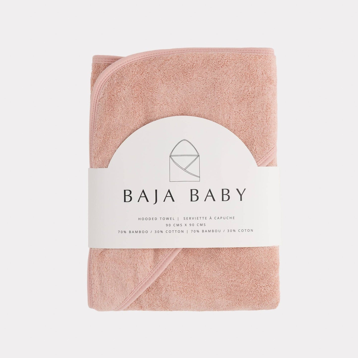 Bamboo/Cotton Hooded Towels: Sage Green