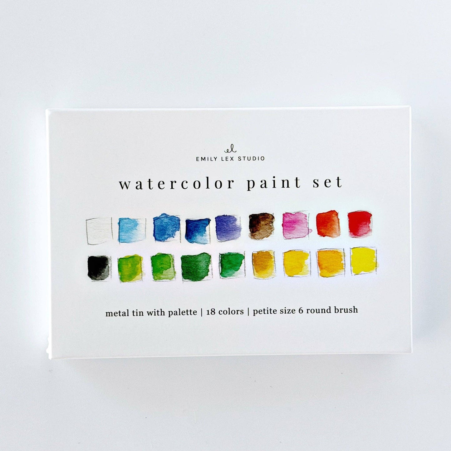 Watercolour Paint Set- 18 Colours with brush
