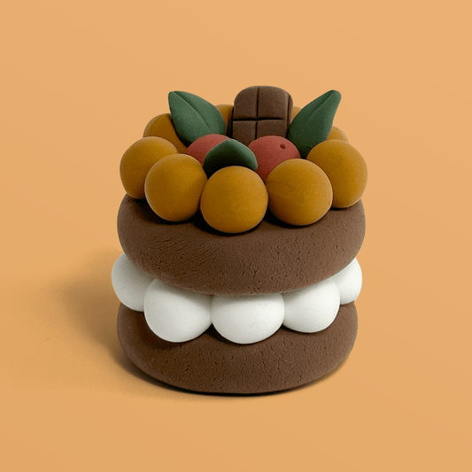 Chocolate Cake Clay Crafting Kit