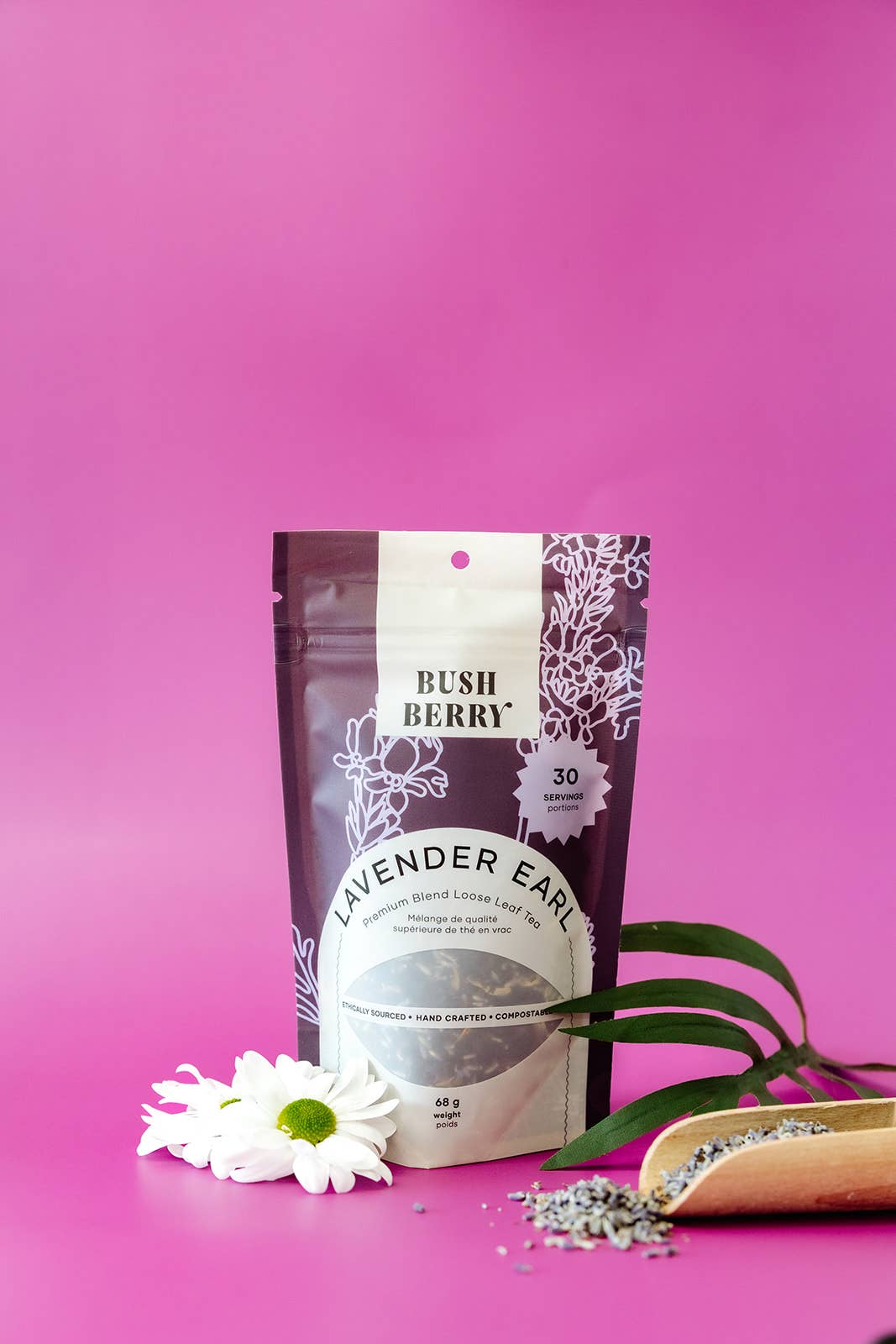 Organic Lavender Earl Loose leaf tea