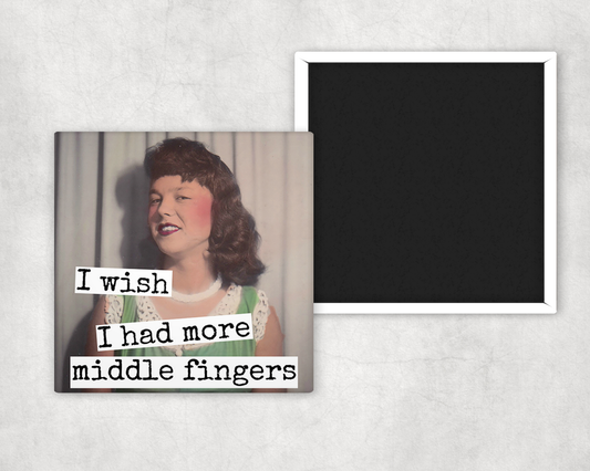 More Middle Fingers | Magnet