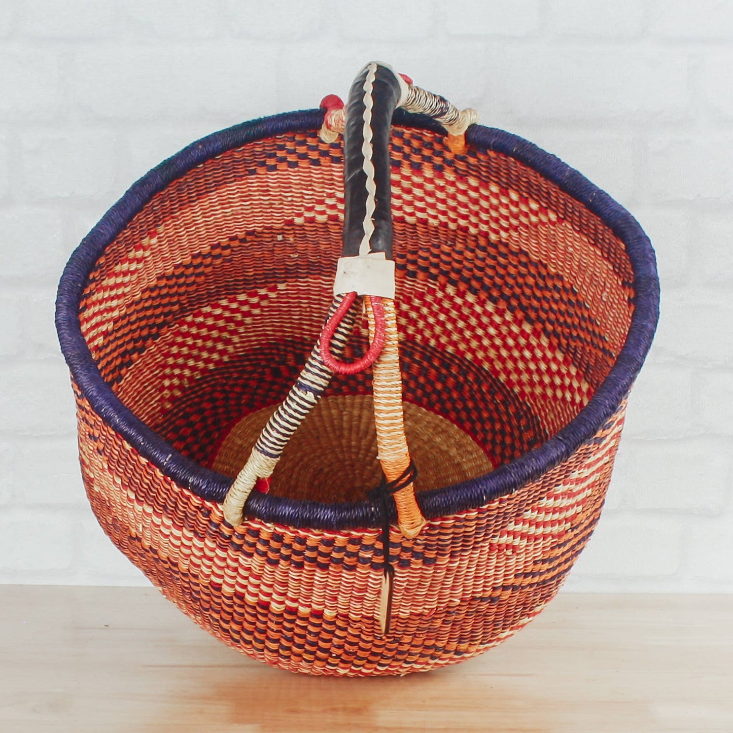Round Basket Large - Traditional Palette