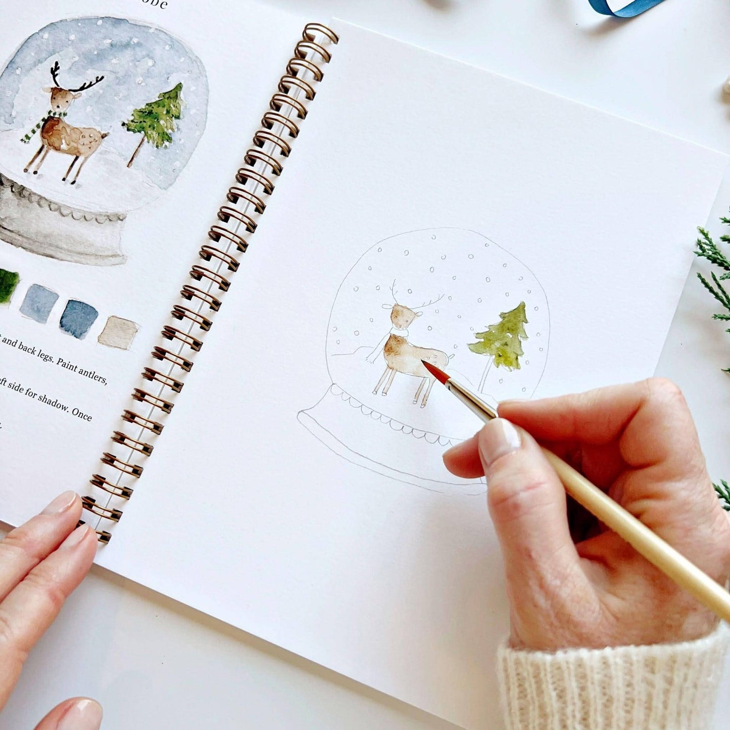 Winter Watercolour Workbook