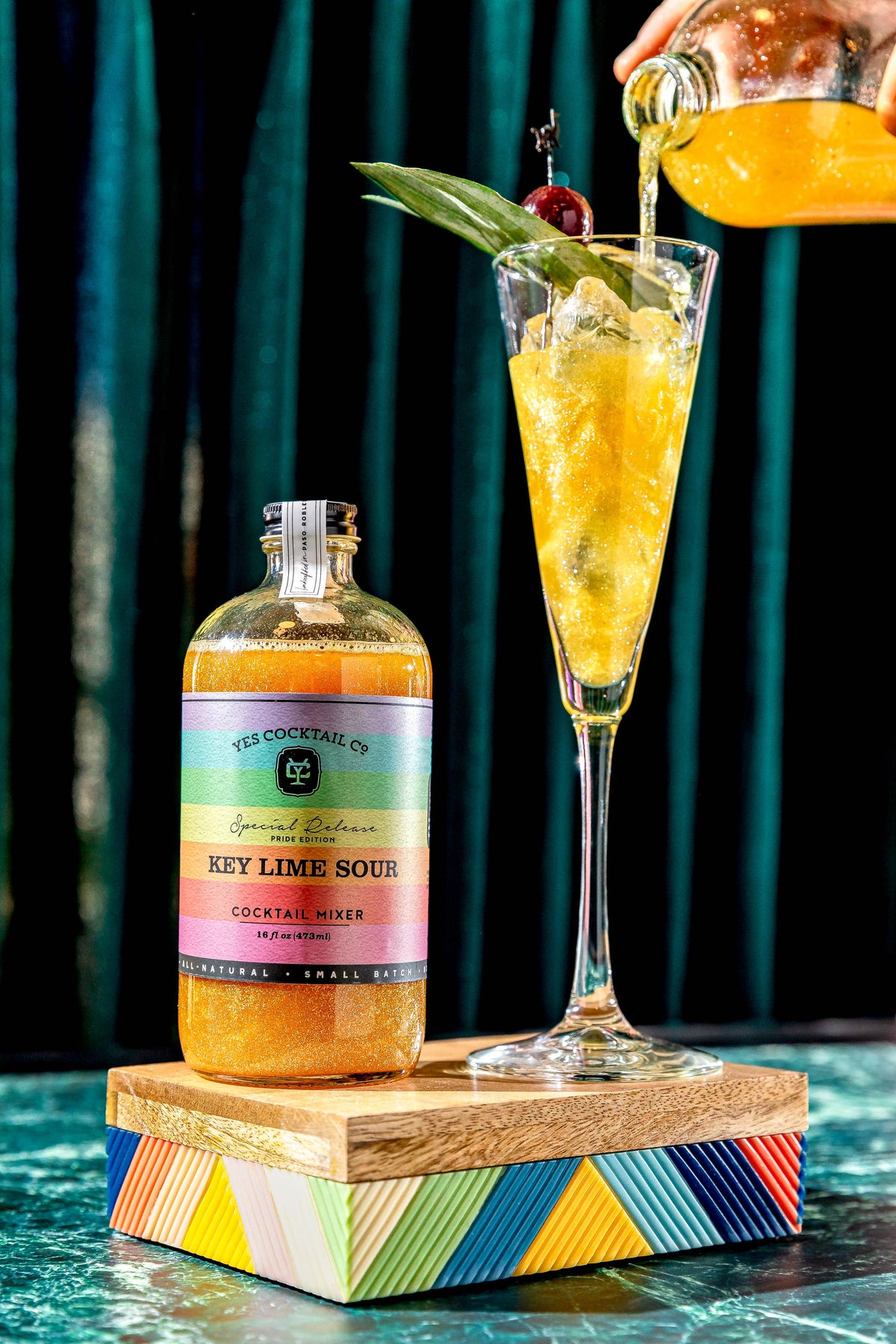 GLITTER Key Lime Sour Cocktail Mixer
