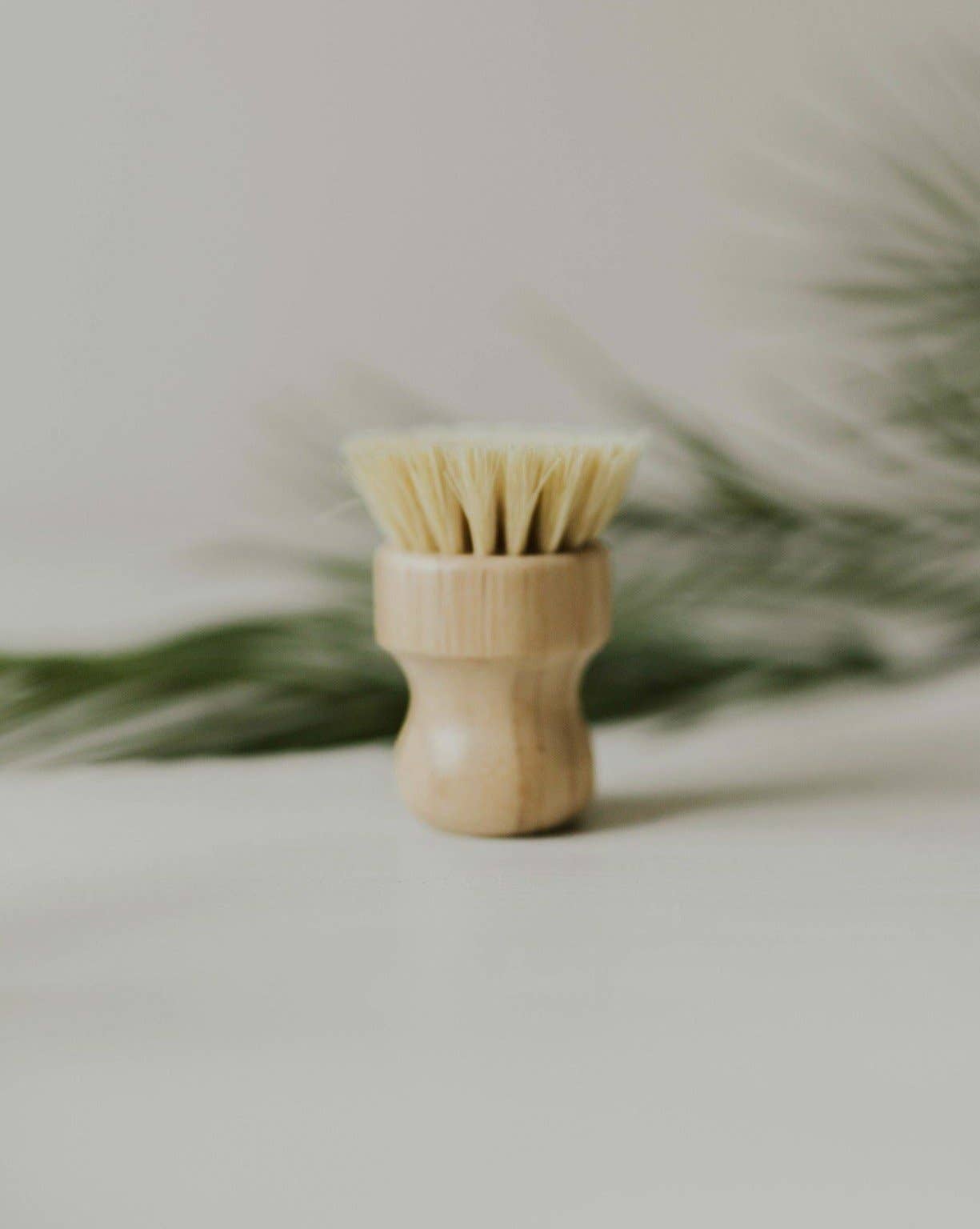 Bamboo Pot Brush | Sisal Fibre Palm Dish Brush