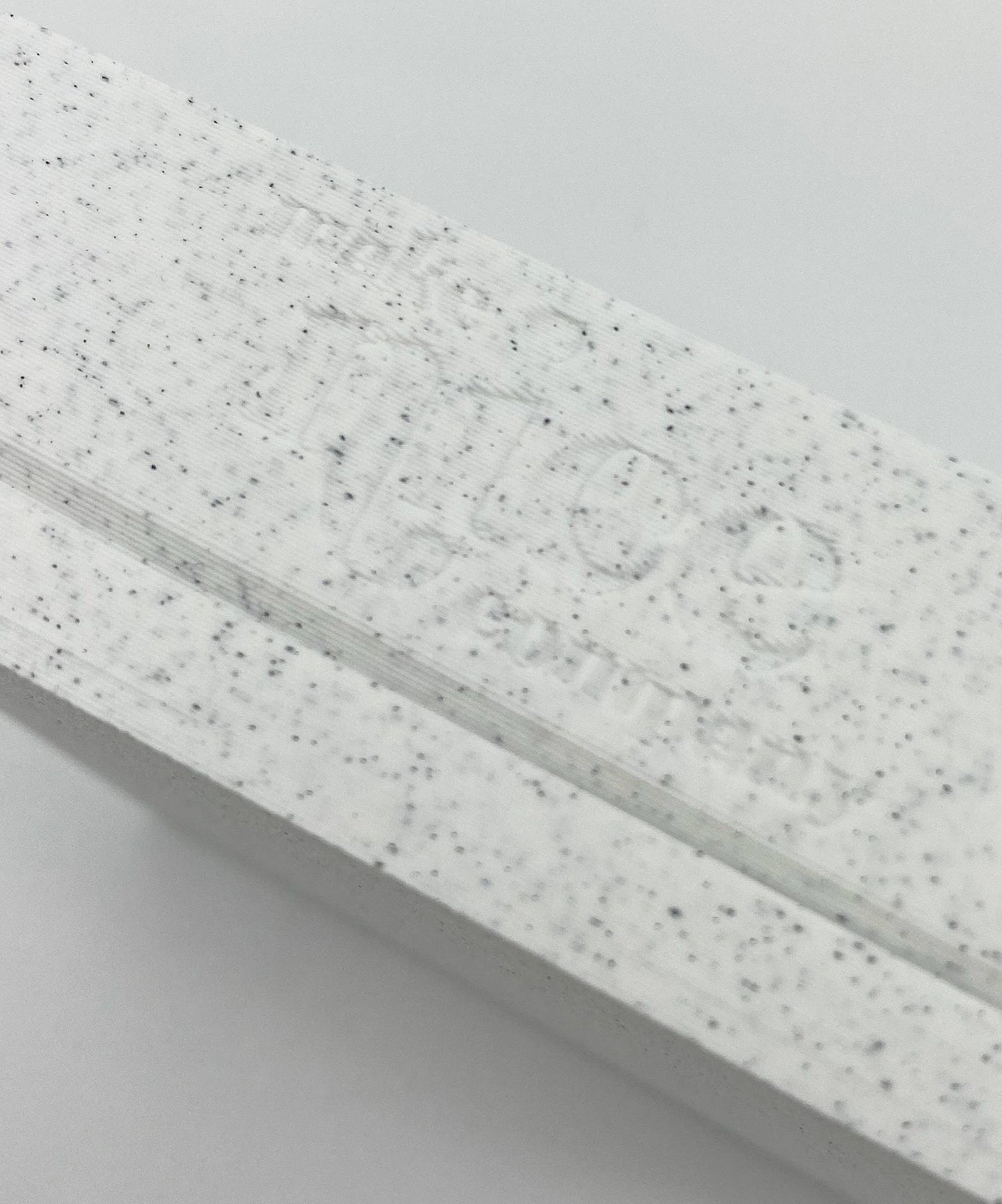 Soap Tray [Plant-based]: Speckled White