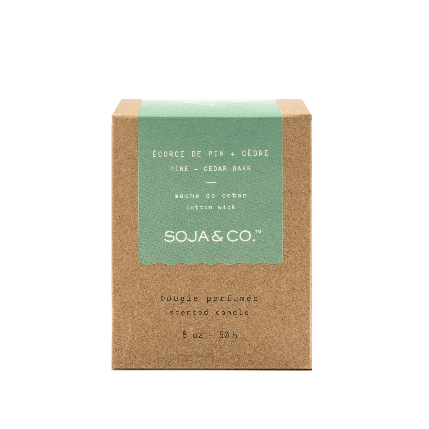 Soy Wax Candle | Pine + Cedar Bark: 8oz