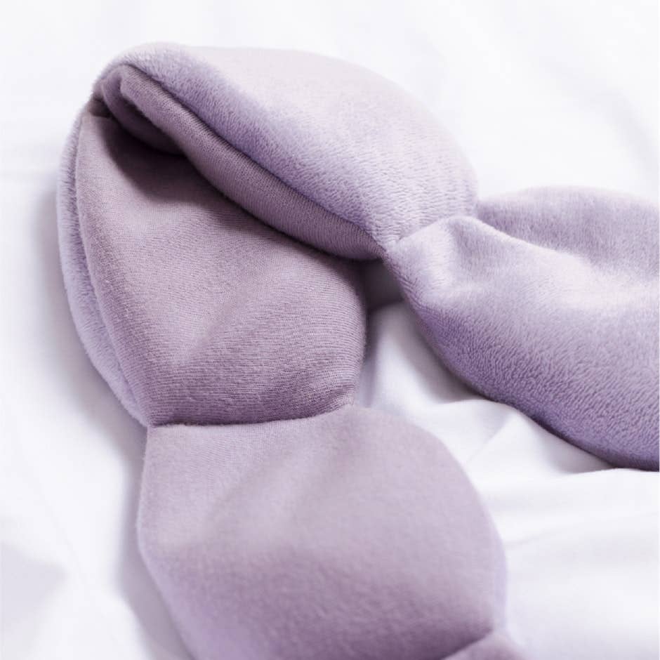 Weighted Sleep Mask in Wisteria