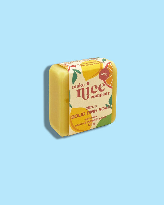 Mini Solid Dish Soap: Citrus