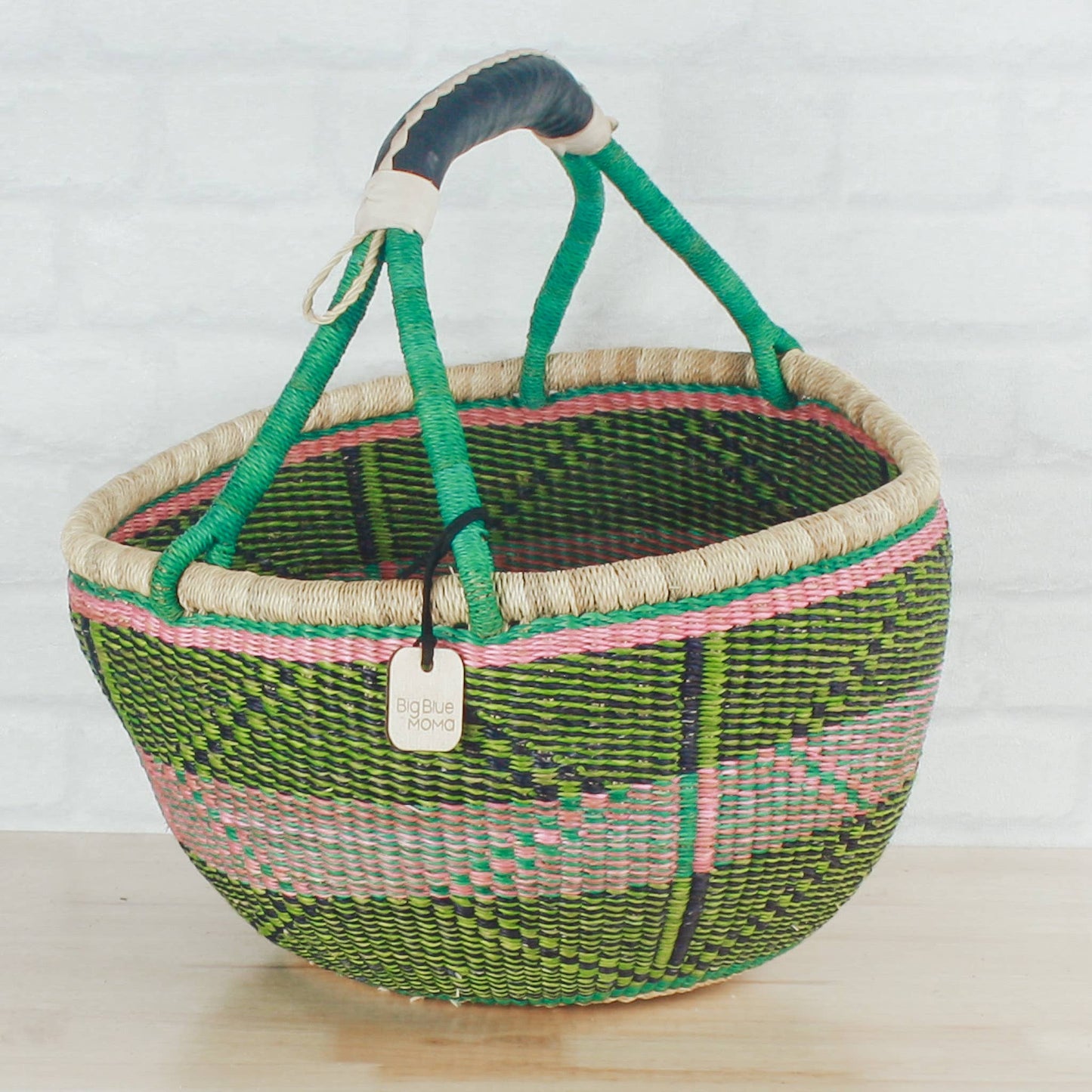 Round Basket Large - Traditional Palette