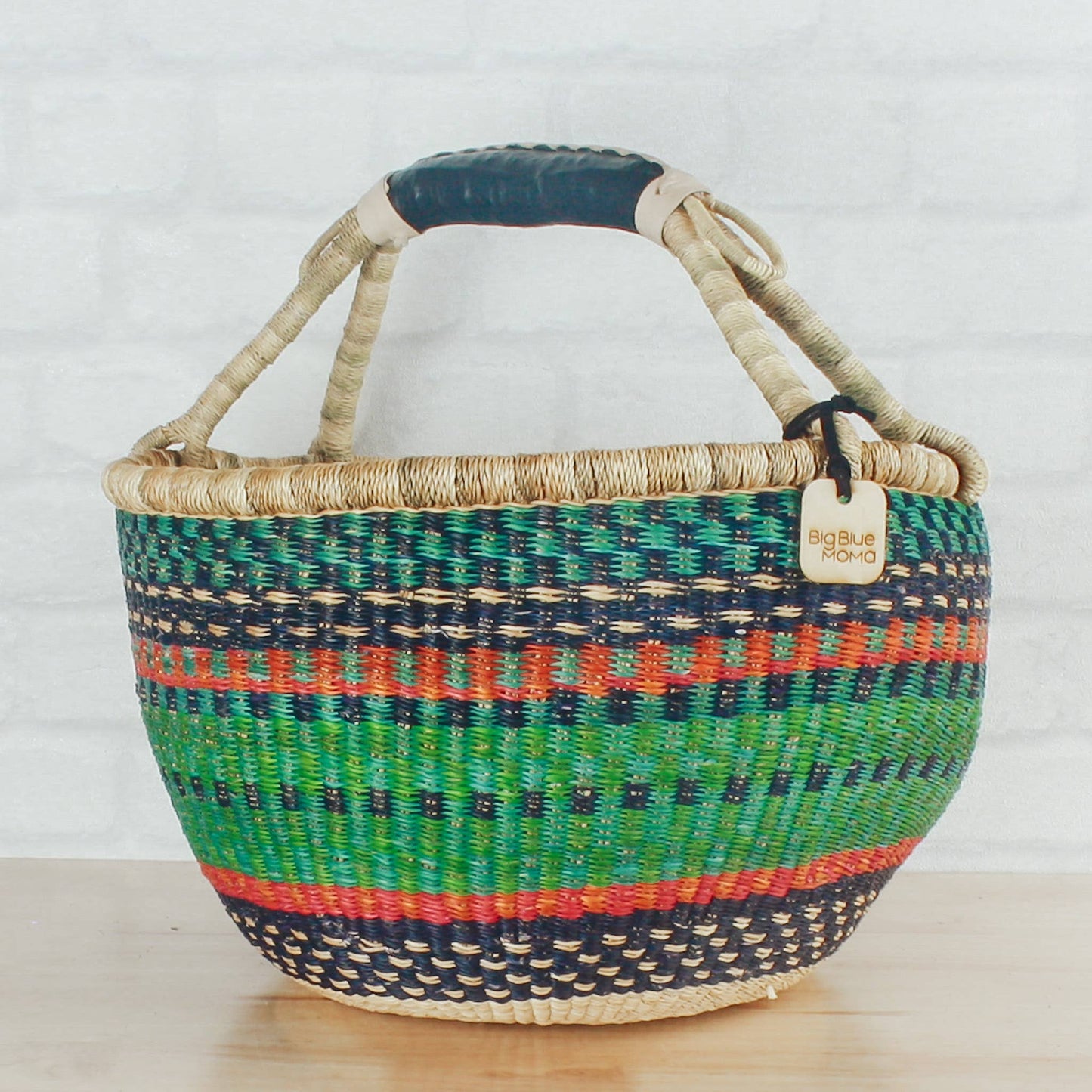 Round Basket Large - Traditional Palette